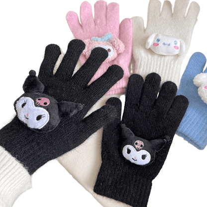 Guantes De Lana Sanrio Para Niñas