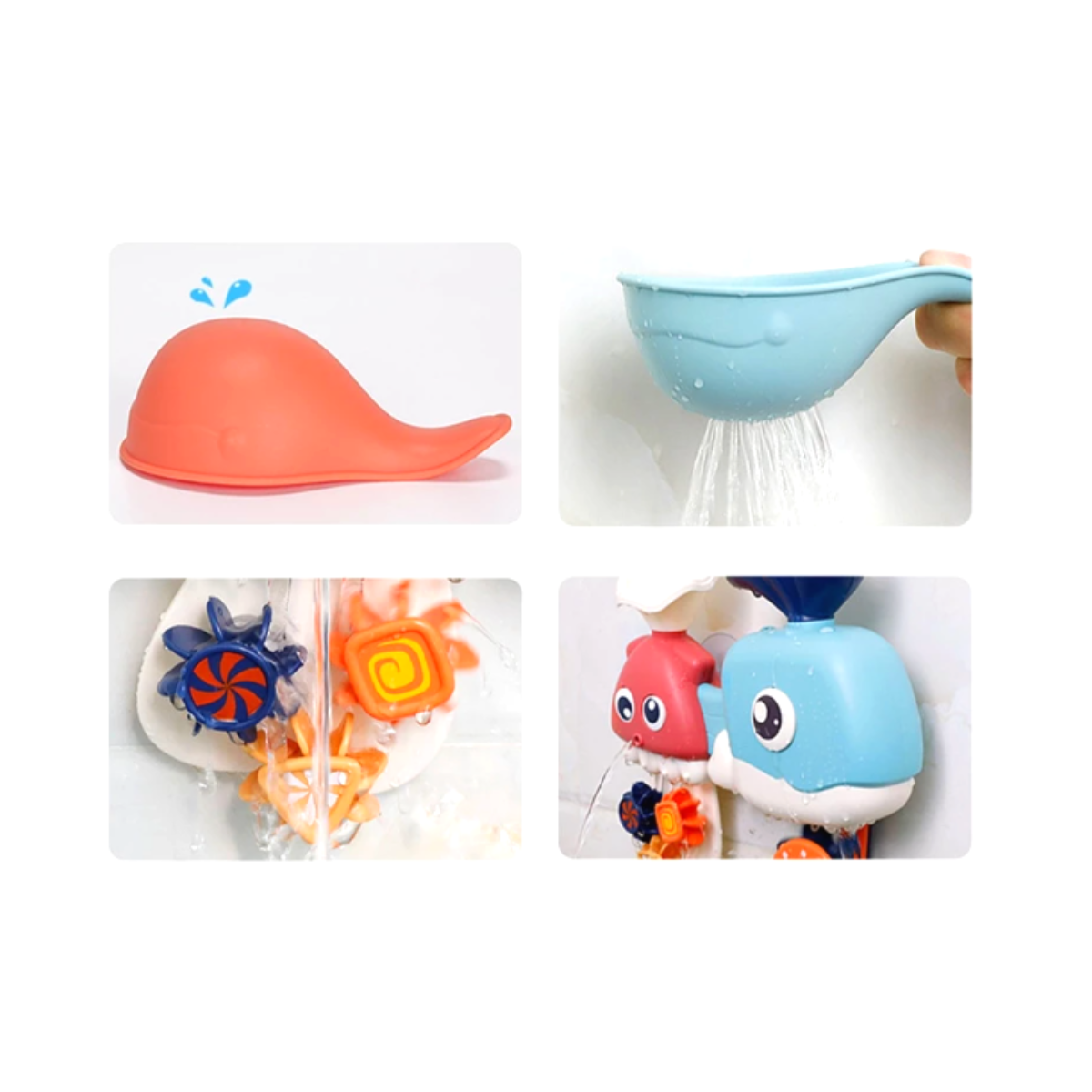 Juguete De Baño / Tina Ballena Para Niños Y Niñas