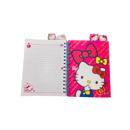 Libreta Sanrio Hello Kitty Cuaderno Lineal Con Separador