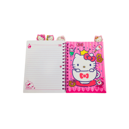 Libreta Sanrio Hello Kitty Cuaderno Lineal Con Separador