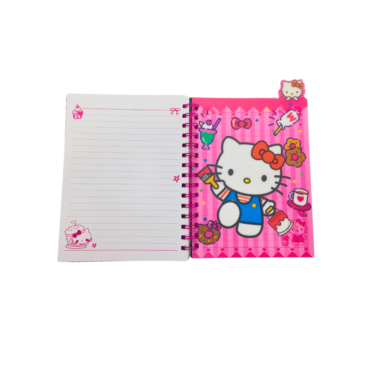 Libreta Sanrio Hello Kitty Cuaderno Lineal Con Separador
