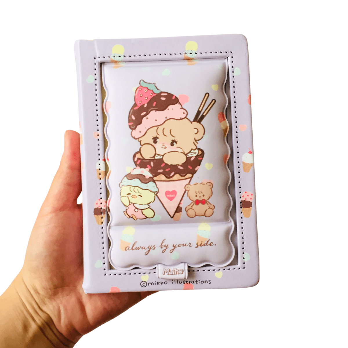 Libreta De Apuntes Kawaii Agenda Con Espejo