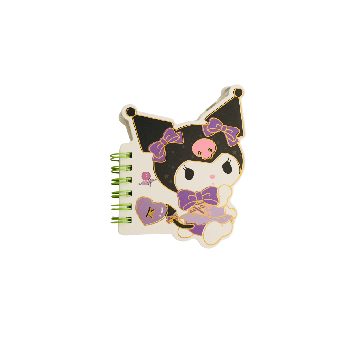 Mini Libreta Kuromi Sanrio Papelería Kawaii