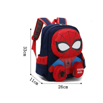 Mochila Escolar De Spiderman Hombre Araña Marvel Niño