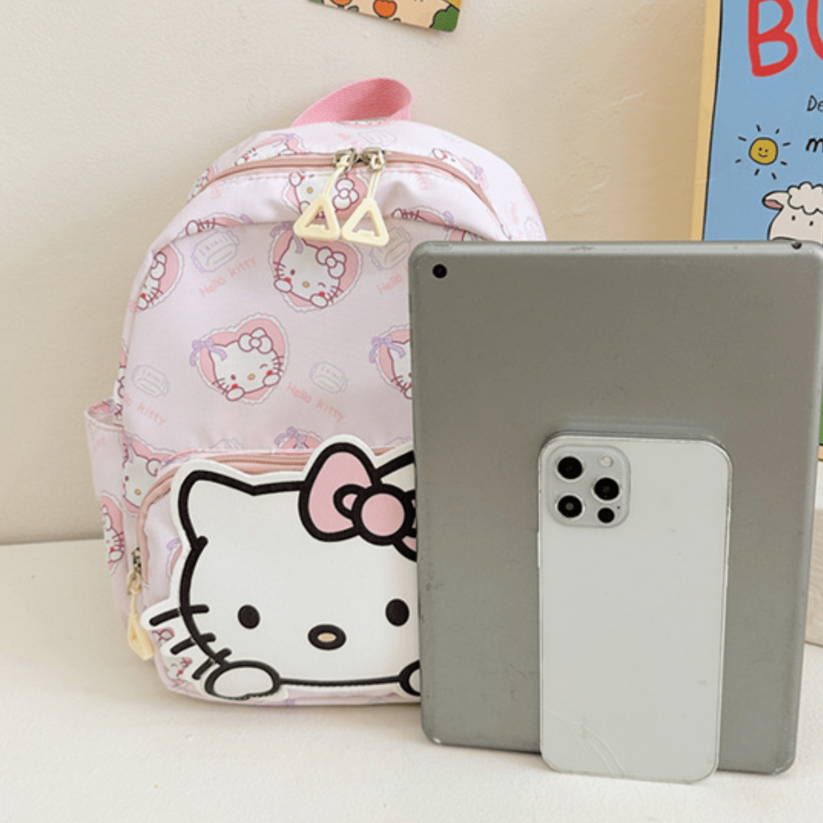 Mochila Sanrio Para Niñas Hello Kitty Kawaii