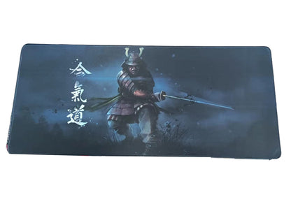 Mousepad Gamer XXL Diseño Samuray azul