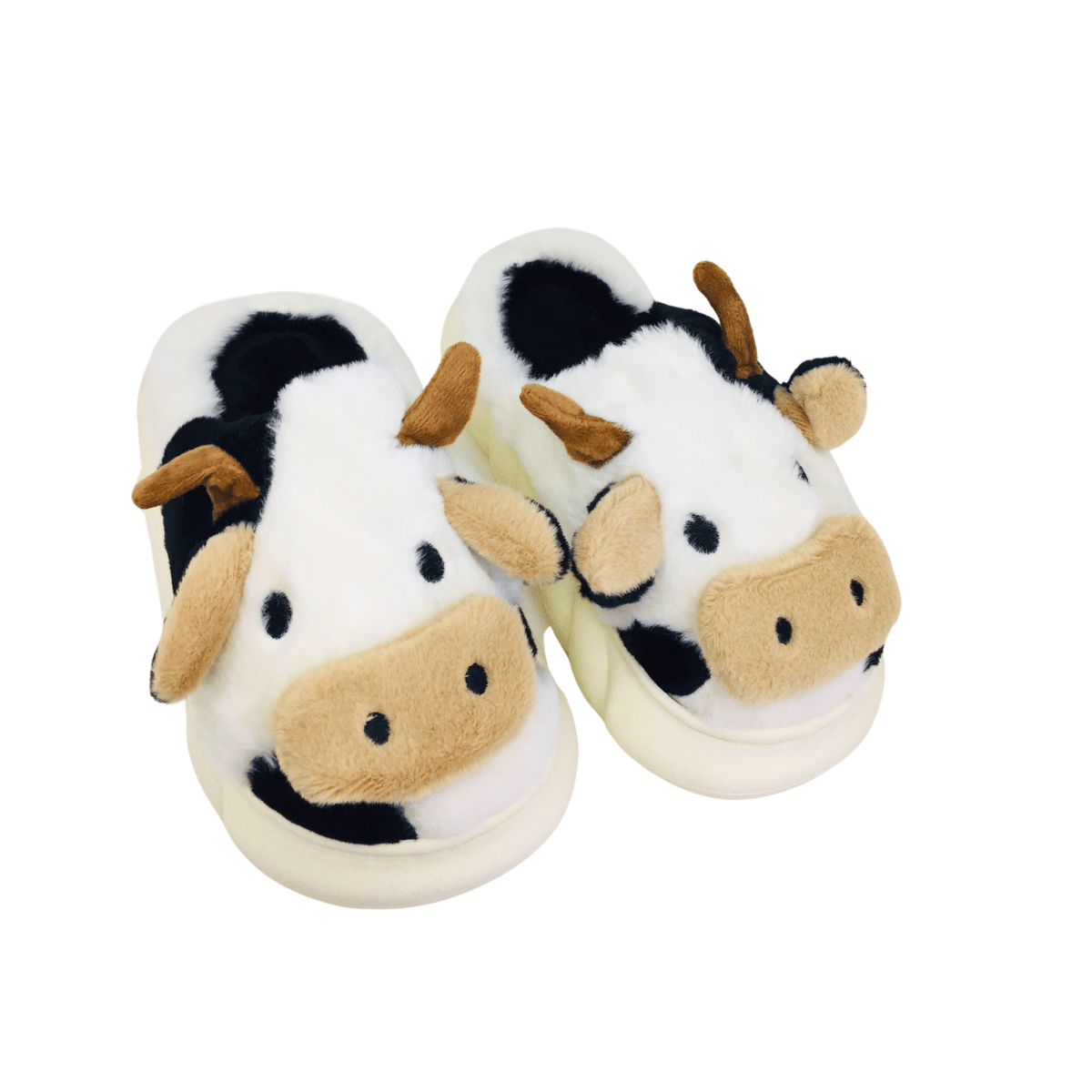 Pantuflas Vaquita Calzado Kawaii Comodas Y Calentitas