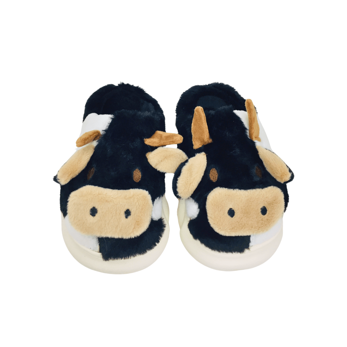 Pantuflas Vaquita Calzado Kawaii Comodas Y Calentitas