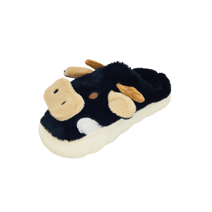 Pantuflas Vaquita Calzado Kawaii Comodas Y Calentitas