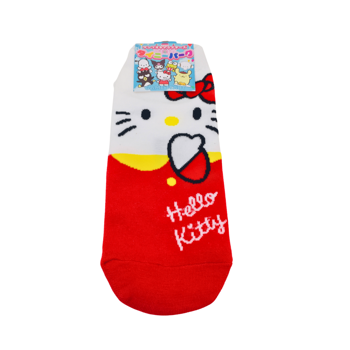 Par Calcetines Hello Kitty Sanrio Kawaii Talla Estandar