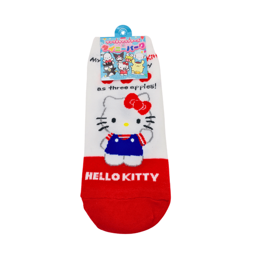 Par Calcetines Hello Kitty Sanrio Kawaii Talla Estandar