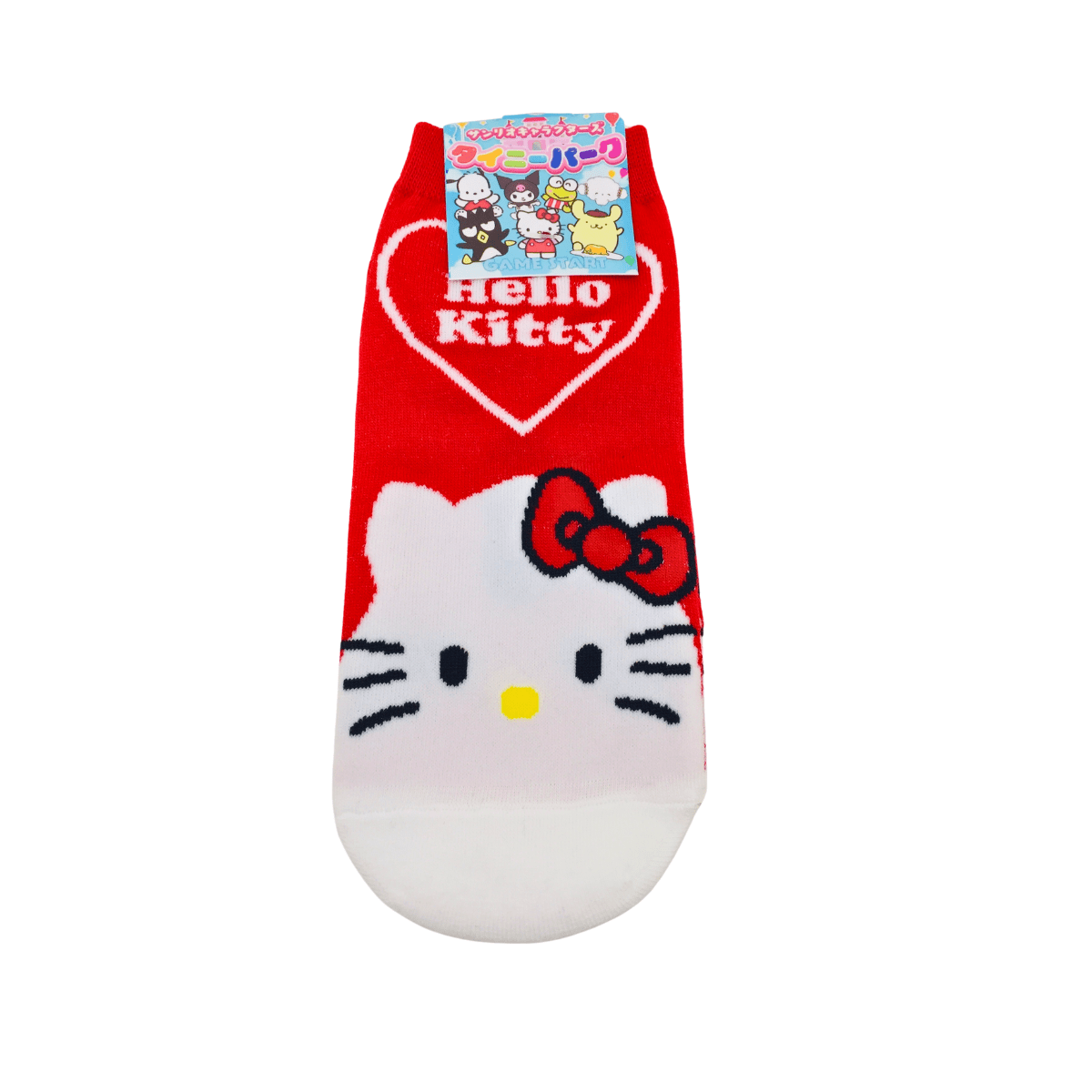 Par Calcetines Hello Kitty Sanrio Kawaii Talla Estandar