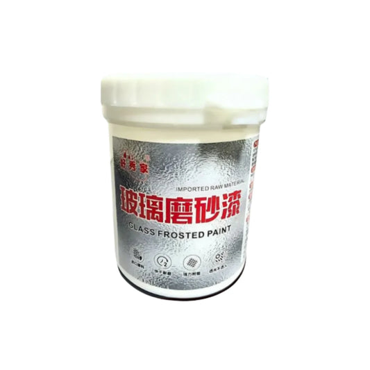 Pintura Esmerilada Para Vidrios 300g + Brocha