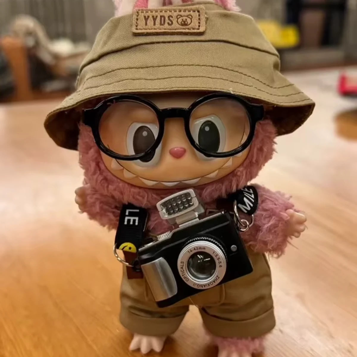 Labubu Mini Camara Con Flash Y Sonido Camara Para Muñecas Labubu