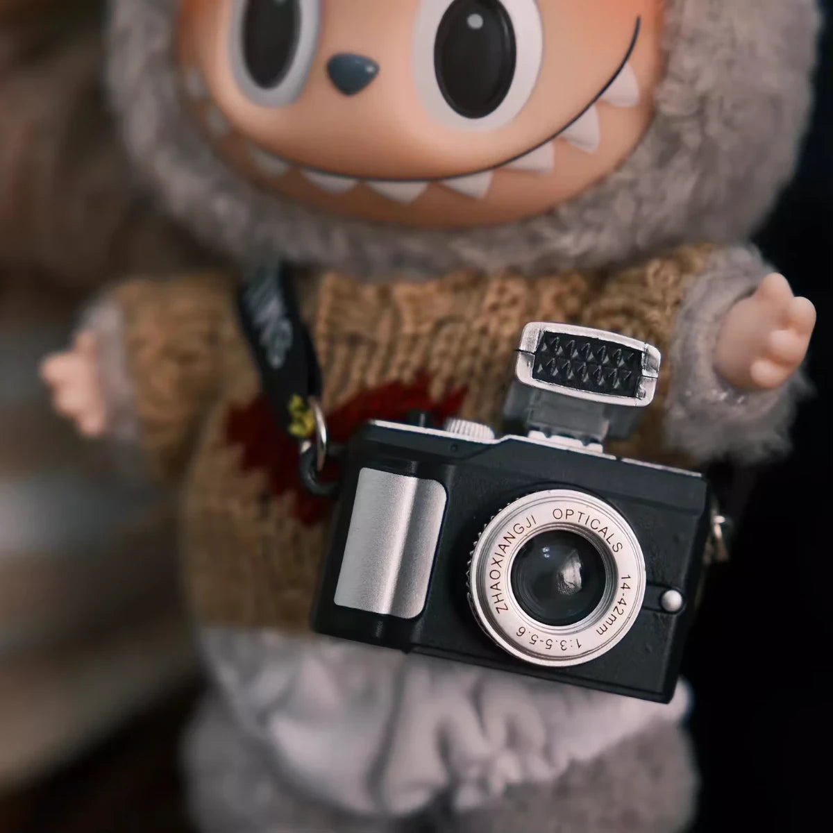 Labubu Mini Camara Con Flash Y Sonido Camara Para Muñecas Labubu