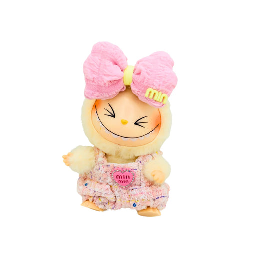 Labubu Ropa Accesorios Cambia Ropita Conjunto Rosa