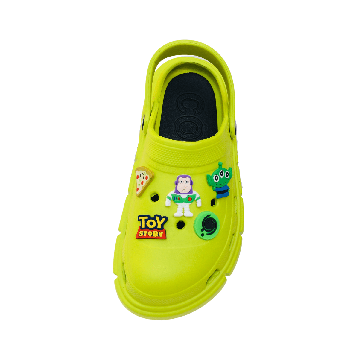 Sandalias Crocs Charm Toy Story Calzado Mujer Verde