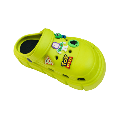 Sandalias Crocs Charm Toy Story Calzado Mujer Verde