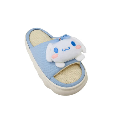 Sandalias Kawaii Pantuflas Cinnamoroll Sanrio Calzado Mujer