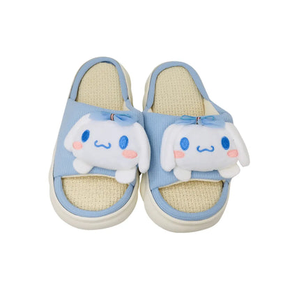 Sandalias Kawaii Pantuflas Cinnamoroll Sanrio Calzado Mujer