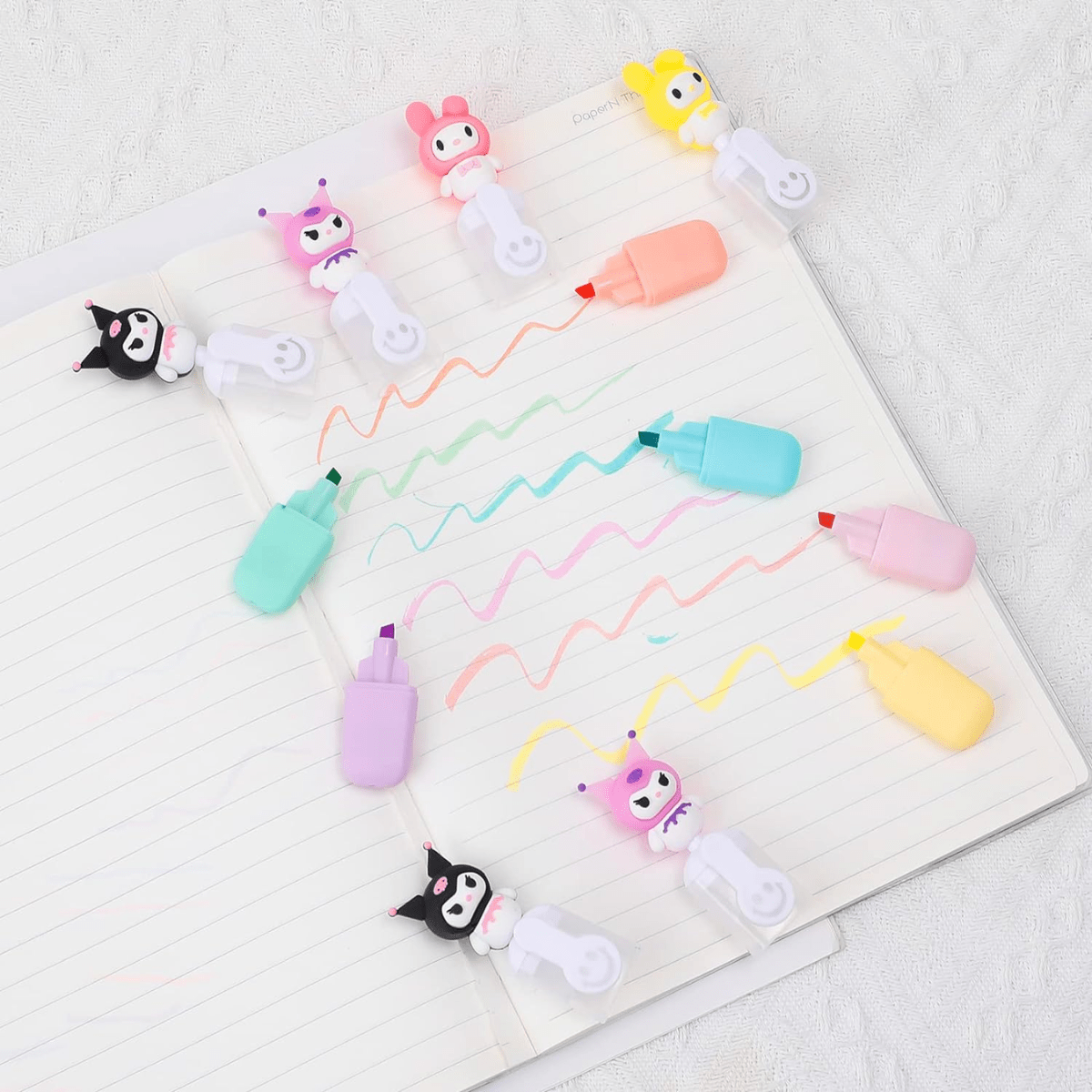 Box Papelería Escolar Kawaii Kuromi Sanrio