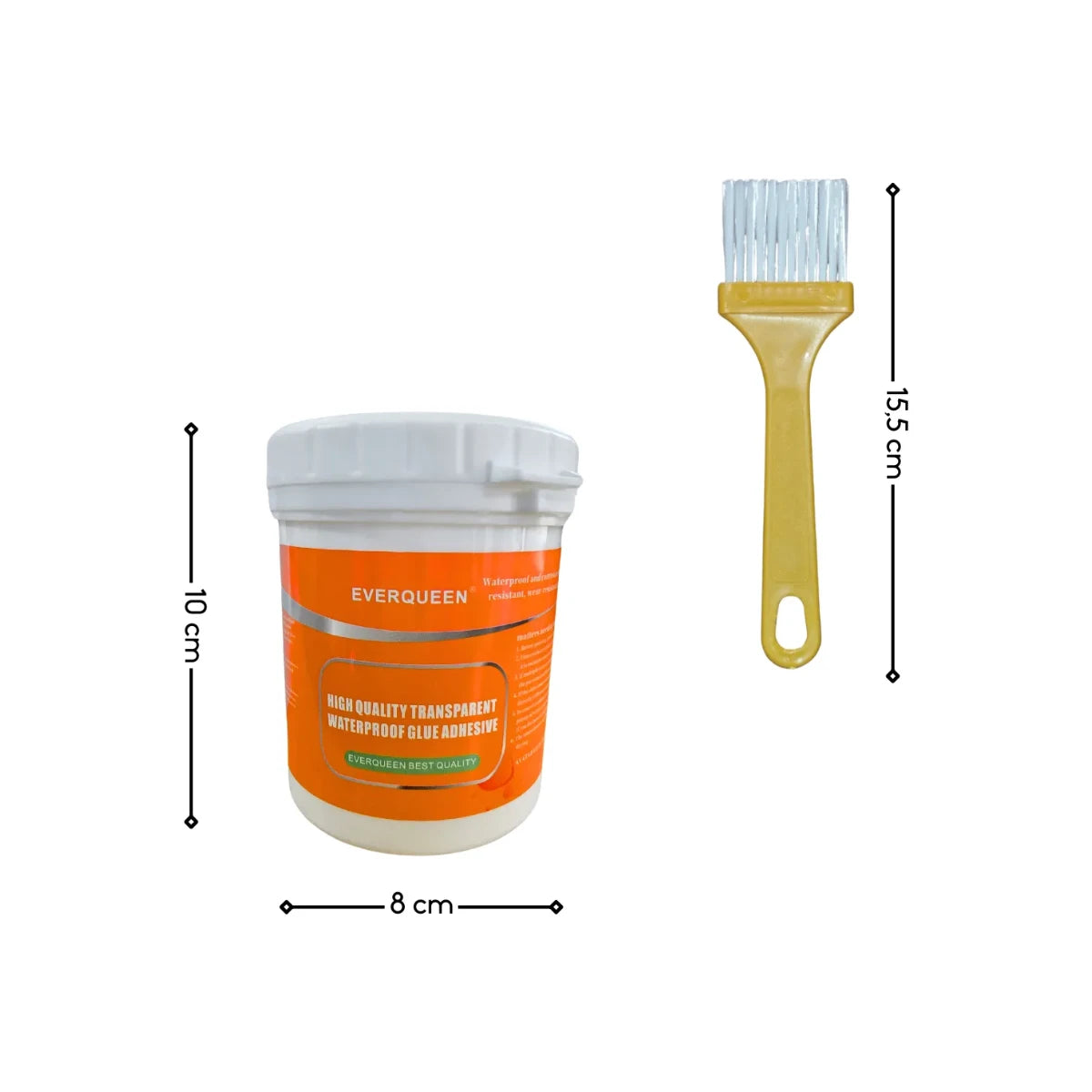 Sellador Tapagotera Impermeable Líquido 300g Techo Fugas Transparente