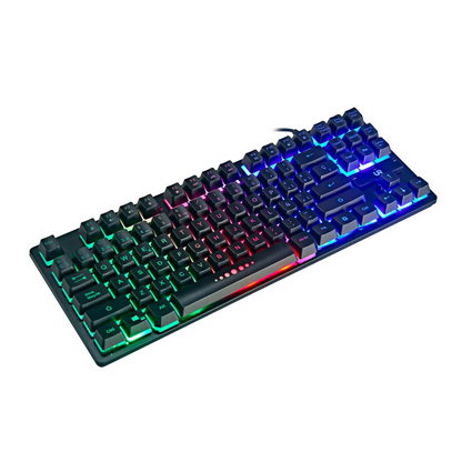 Teclado Gamer Waterproof Retroiluminado RGB Urbano