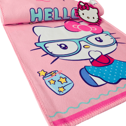 Toalla De Mano Hello Kitty Párvulo Kawaii Excelente Calidad