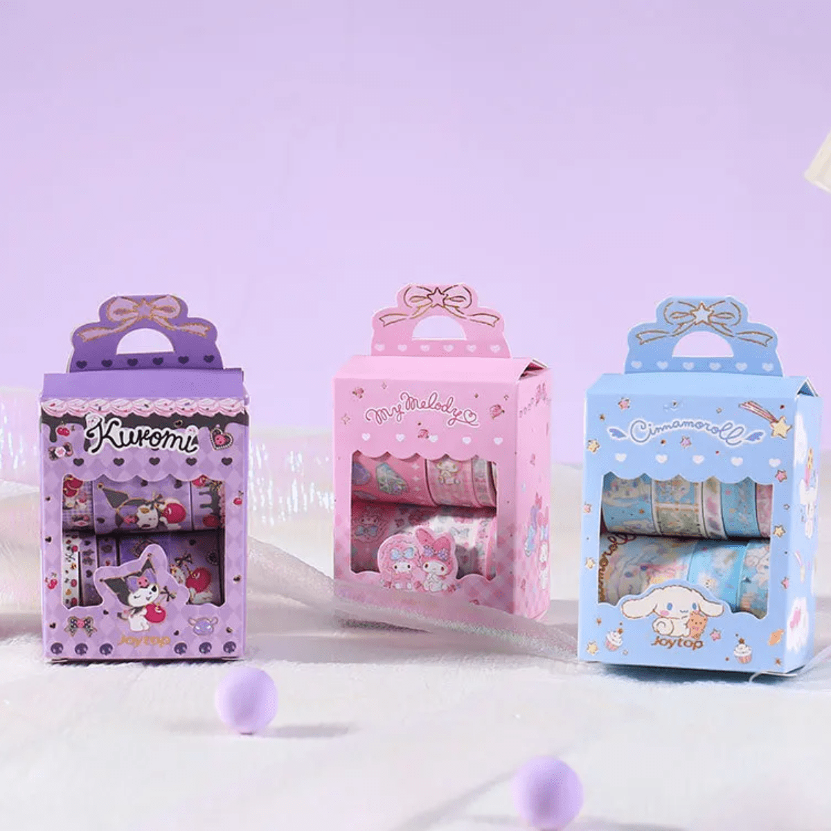 Washi Tape My Melody 10 Stickers Cinta Adhesiva Sanrio Kawaii