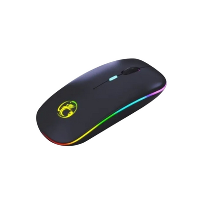 Mouse Imice E-1300 RGB Bluetooth Inalámbrico Recargable Gamer