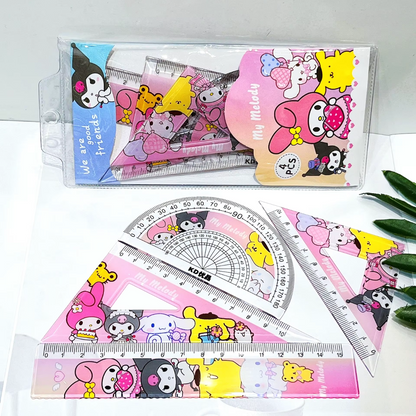 Box Papelería Escolar Kawaii Kuromi Sanrio