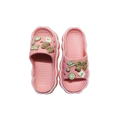 Sandalias Crocs Toy Charms Rosa Calzado Para Dama Plataforma Gruesa