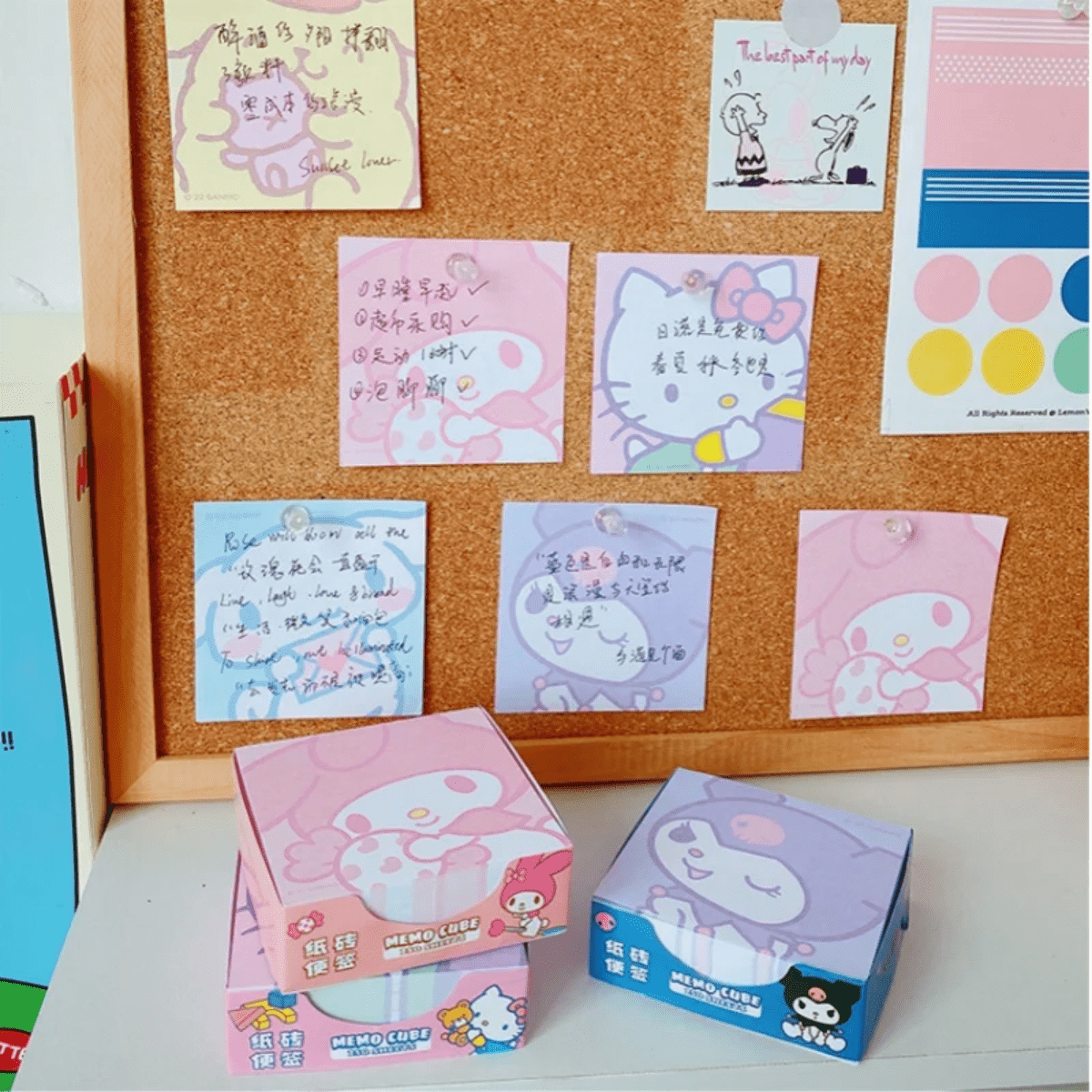 Block De Notas Post It de 250 Hojas Sanrio