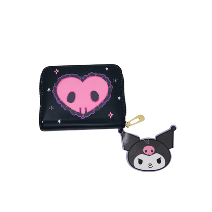 Billetera Kuromi Tarjetero Regalo Kawaii Niñas Sanrio