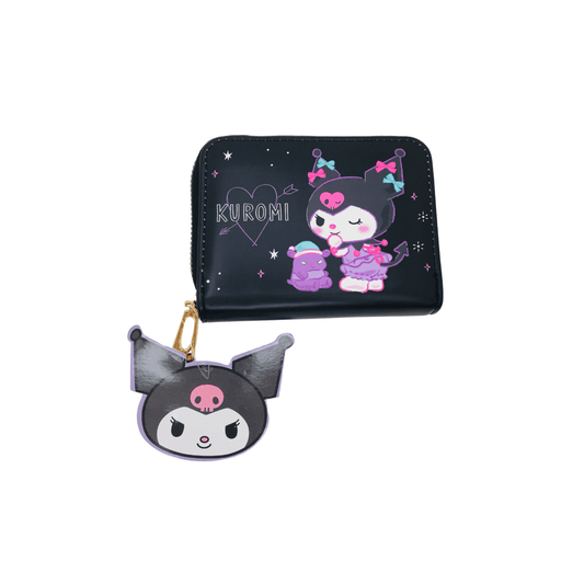 Billetera Kuromi Tarjetero Regalo Kawaii Niñas Sanrio