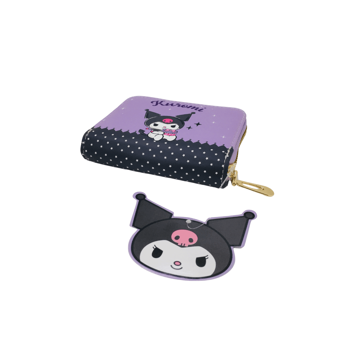 Billetera Kuromi Tarjetero Regalo Kawaii Niñas Sanrio