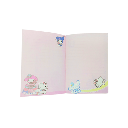 Libreta Kuromi Sanrio Kawaii Con Cierre Imantado